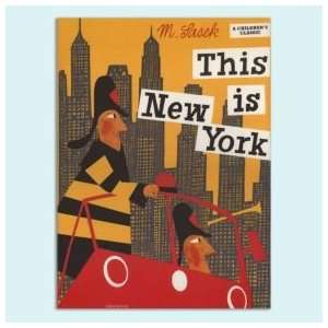 Kids Books This is New York by Miroslav Sasek Toys 
