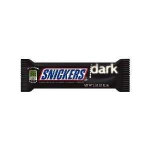 Snickers Dark (Pack of 24)  Grocery & Gourmet Food