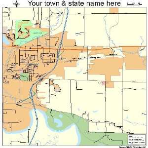  Street & Road Map of Pleasant Hill, Iowa IA   Printed 