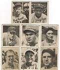 1936 Goudey Eight Card Lot Overall condition poo
