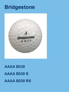 36) Bridgestone B330 AAAA Used Golf Balls  