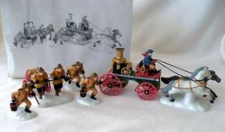 DEPARTMENT 56 DICKENS FIRE BRIGADE OF LONDON TOWN  