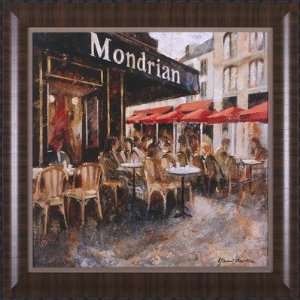  Mondrian Café Art   30 x 30