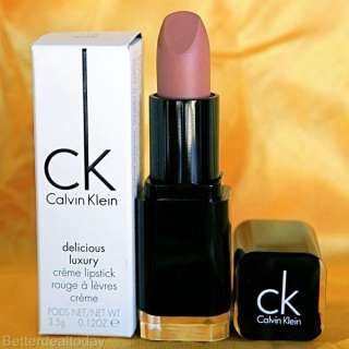 ck delicious Luxury Creme Lipstick 101 oasis $19  