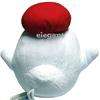 Nintendo Super Mario Brothers Bros Boo Ghost 8 Red Soft Plush Doll 