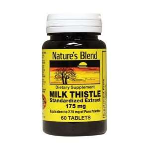  Milk Thistle 175 mg 60 Tabs by Natures Blend Health 
