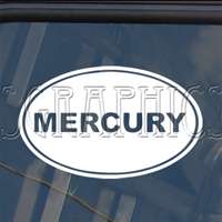 MERCURY Decal OUTBOARDS MOTOR BOAT Window Sticker  