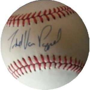  Todd Van Poppel Signed Baseball