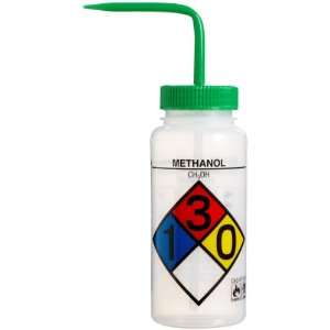   with Labeled Methanol, Right to Know, 500ml Capacity, Pack of 4