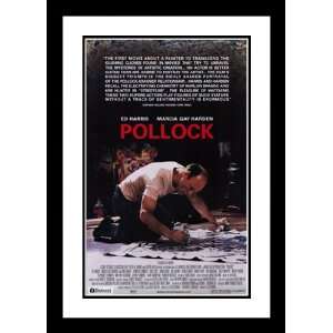 Pollock 32x45 Framed and Double Matted Movie Poster   Style A   2000