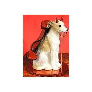  Whippet Devil Figure   Tan and White Toys & Games