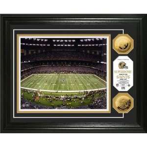  Superdome 24KT Gold Coin Photo Mint 