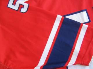Authentic Red ArmyCSKA GAME WORN Jersey #57/KAIT Russia/FREE SHIP IN 