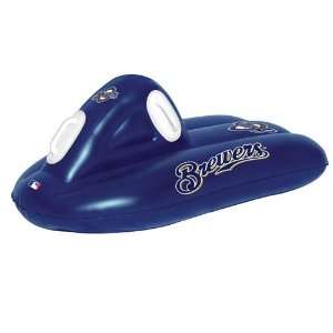  Milwaukee Brewers MLB Inflatable Super Sled / Pool Raft 