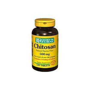  Chitosan 500mg   Promots A Feeling of Fullness, 120 tabs 