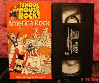 School House America Rock Schoolhouse VHS Preamble 760894702236 
