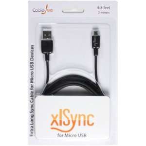  CableJive xlSync for micro USB Extra Long Sync Cable for 