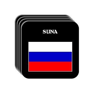  Russia   SUNA Set of 4 Mini Mousepad Coasters 