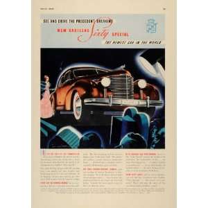  1938 Ad General Motors Cadillac Sixty Special Car Show 