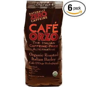 Cafe Orzo Organic The Italian Caffeine Free Alternative, 12 Ounce Bags 