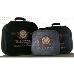  S/3 Chardonnay Suitcases