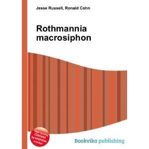  Rothmannia macrosiphon Ronald Cohn Jesse Russell Books