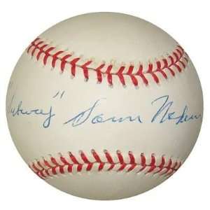  Sam Nahem Autographed Baseball   Subway Official NL SUPER 