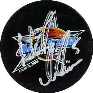  Nicklas Lidstrom 2008 All Star Game Autograph Puck Sports 