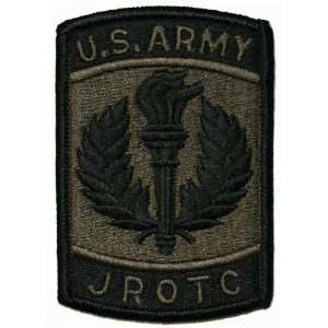   ML119 US Army JROTC Military Subdued Shoulder Patch 