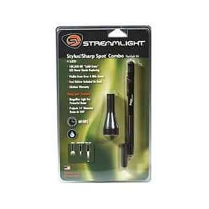Streamlight 65073 Stylus LED Pen Light and Sharp Spot Accessory Combo 