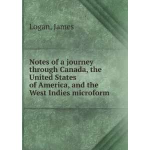  Notes of a journey through Canada, the United States of 