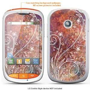  Protective Decal Skin STICKER for LG T310i Cookie Style 