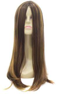 Mix Color Long Straight Full Lace Wig(FWG0447)  