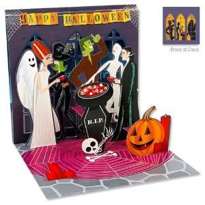  3D Greeting Card   MONSTER PARTY   Halloween