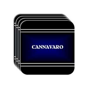  Personal Name Gift   CANNAVARO Set of 4 Mini Mousepad 