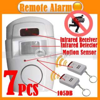 Home Infrared Security Alarm Remote Motion Sensor IR  