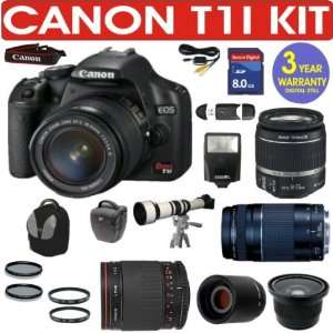 REFURBISHED CANON REBEL T1I+ CANON 18 55mm IS LENS + CANON 