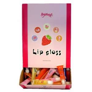 Mini Strawberry Lip Gloss (Pack of 144pcs) Beauty