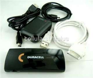 OEM Duracell Instant Rechargable Li Ion Battery+Charger for iPhone 4/S 