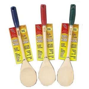  Kosher Wooden Spoons By MARK IT International Case of 12 