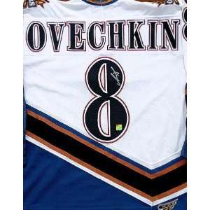  Alexander Ovechkin Autographed Hockey Jersey (Washington 