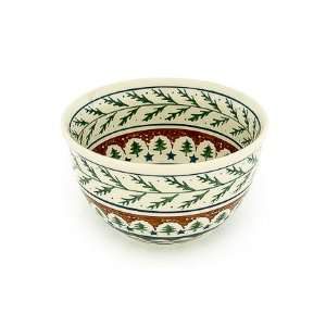    Polish Pottery Evergreen Small Mixing Bowl
