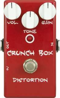 MI Audio Crunch Box v.3 Distortion Guitar Effects Pedal 891214002115 