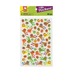   Craft Smart Stickers 59/Pkg Owls; 6 Items/Order Arts, Crafts & Sewing