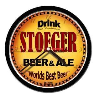  STOEGER beer and ale cerveza wall clock 