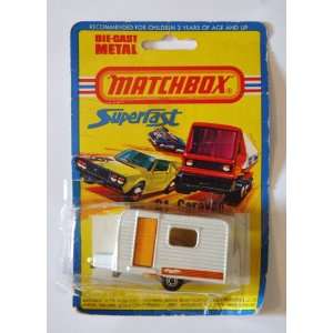   # 31 Matchbox Superfast White Caravan Travel Trailer Toys & Games
