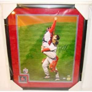  NEW Johnathan Papelbon WS SIGNED Framed 16X20 STEINER 