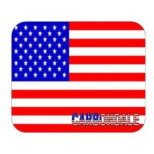  US Flag   Carbondale, Illinois (IL) Mouse Pad Everything 