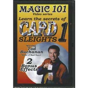 Card Sleights Dvd Magic 101 (1 per package)
