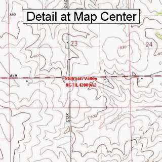  USGS Topographic Quadrangle Map   Stillman Valley 